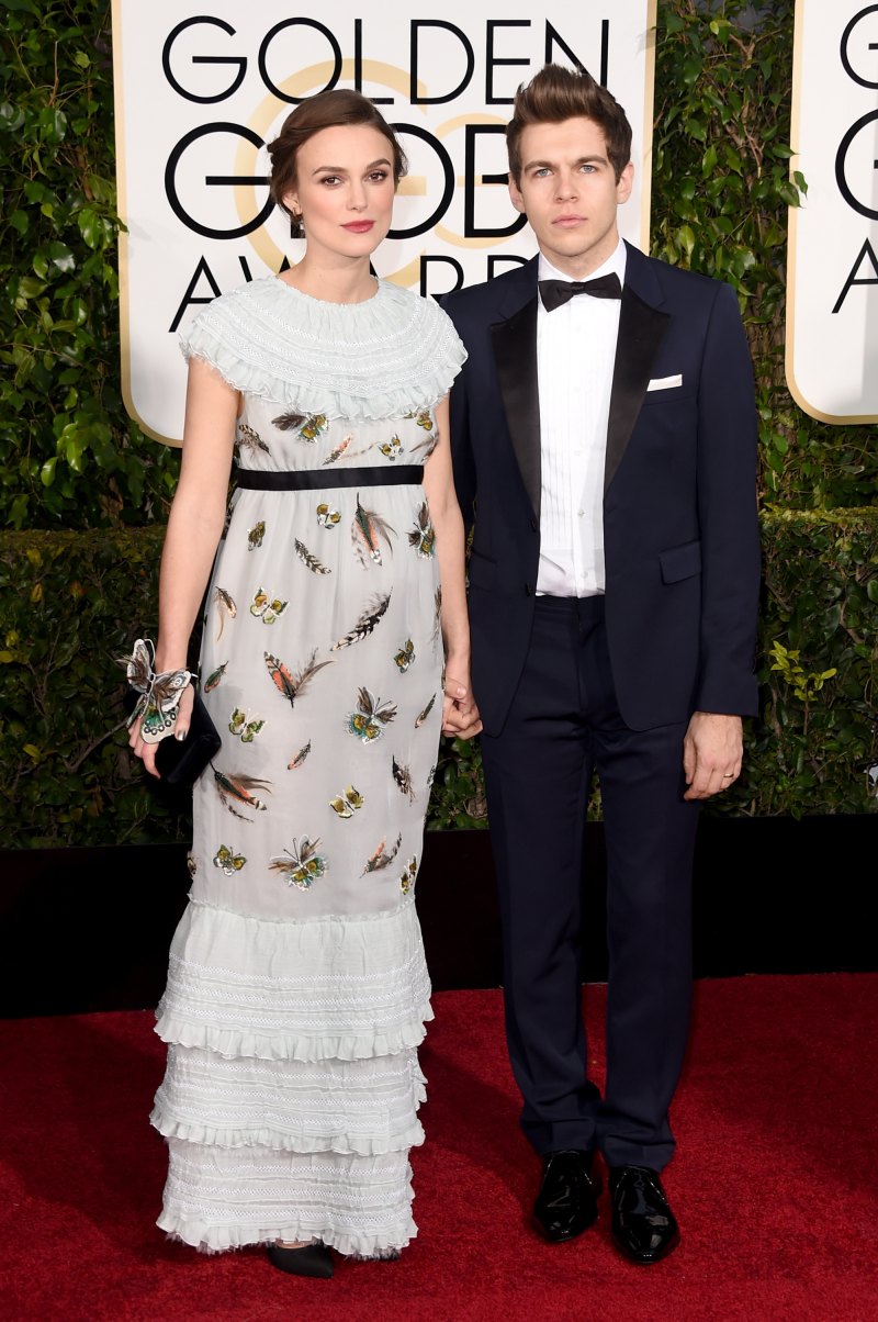 Keira knightley golden globes