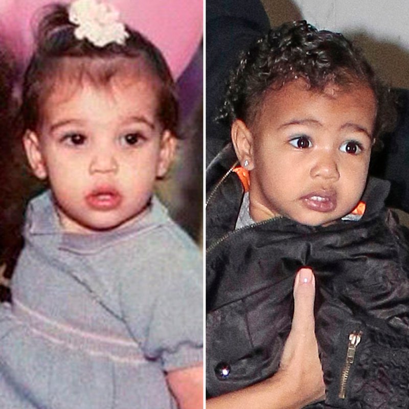 Kim kardashian north west baby photo
