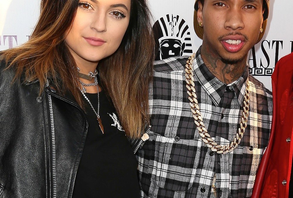 Kylie jenner tyga flirting