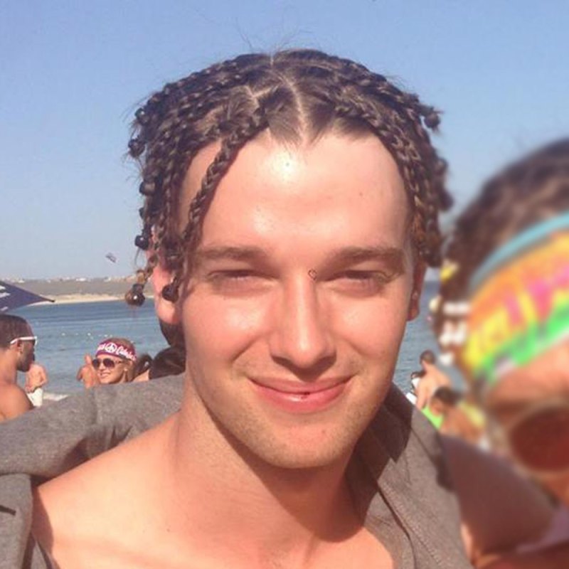 Patrick schwarzenegger cornrows