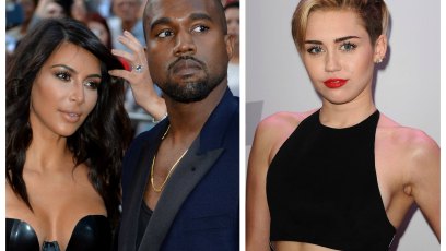 Miley cyrus kim kardashian kanye west