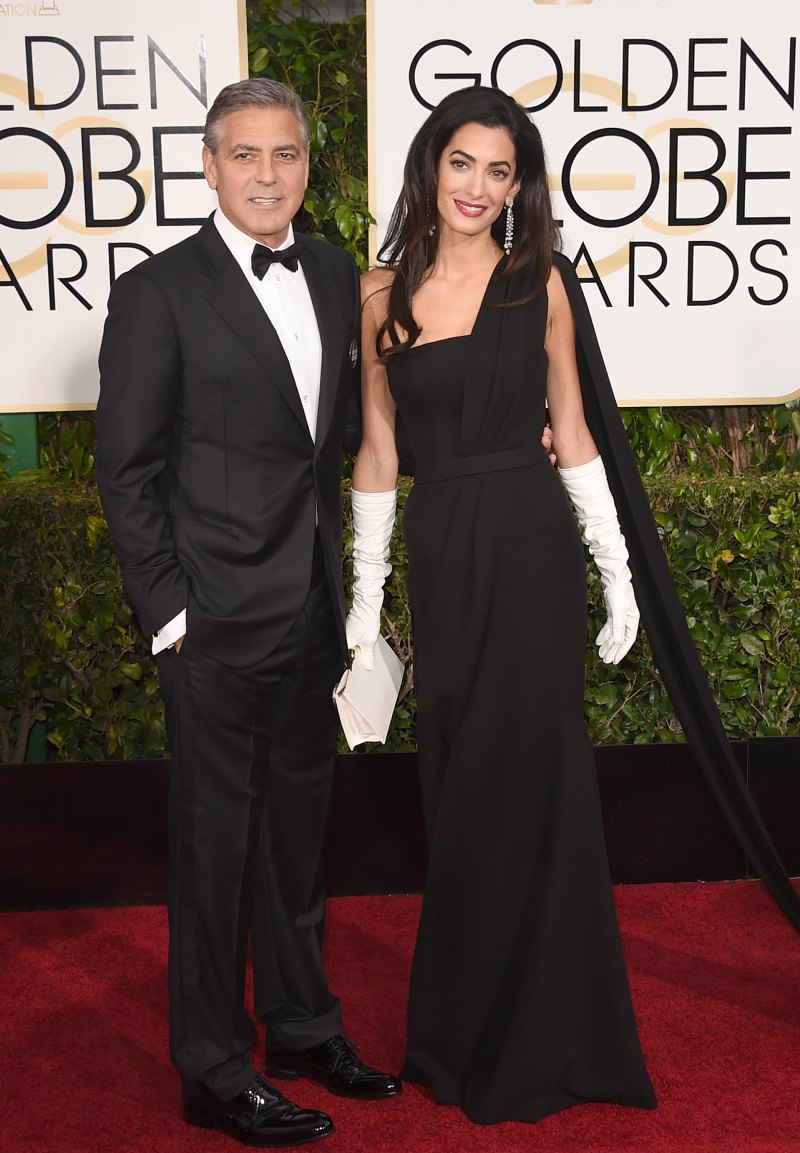 George amal golden globes