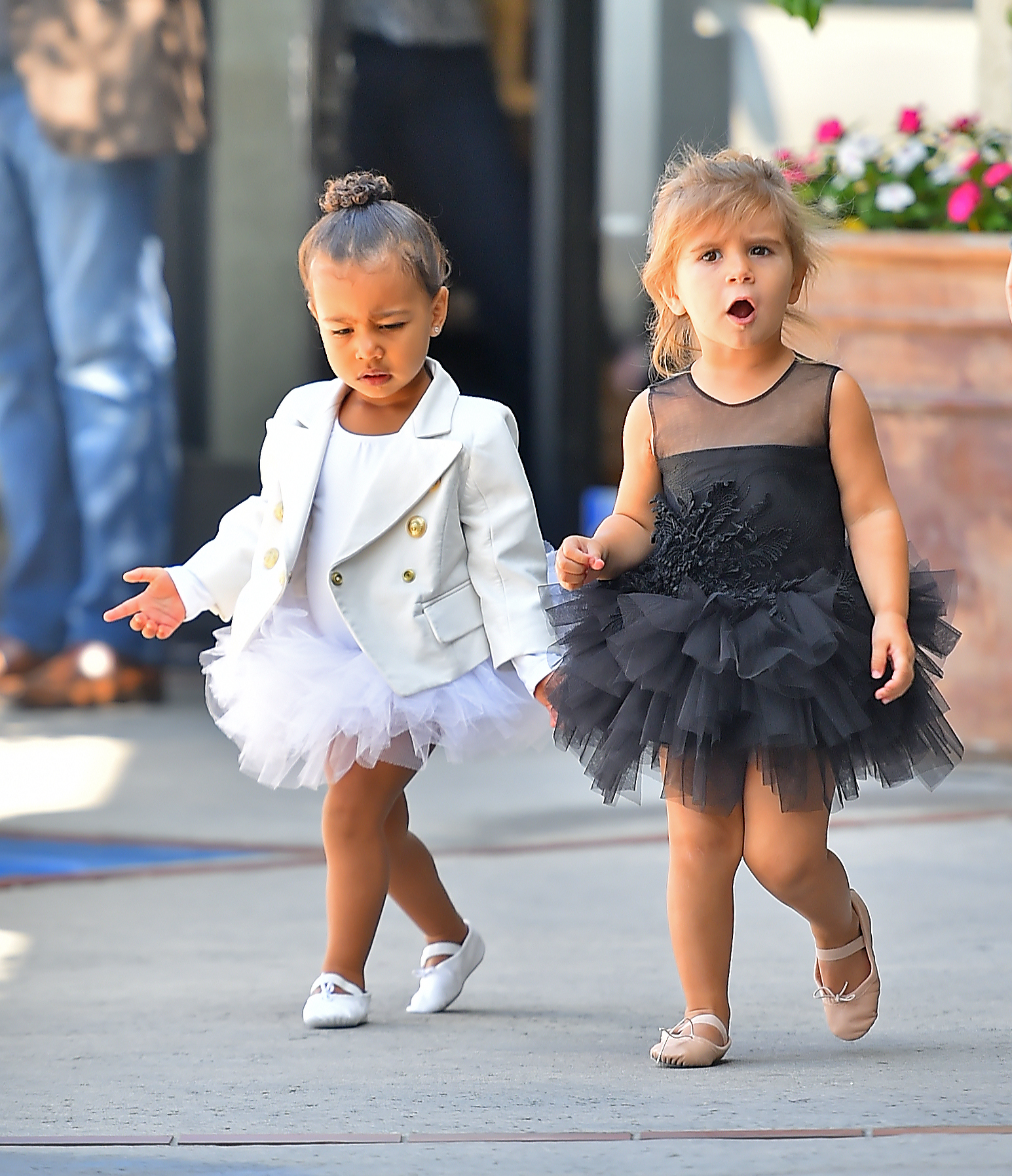 North west and penelope disick ballerina