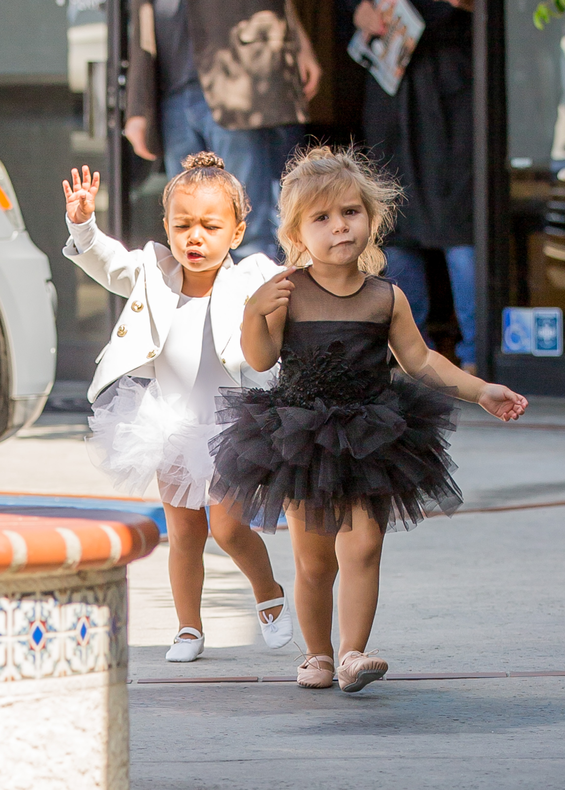 North west telling penelope to slow down