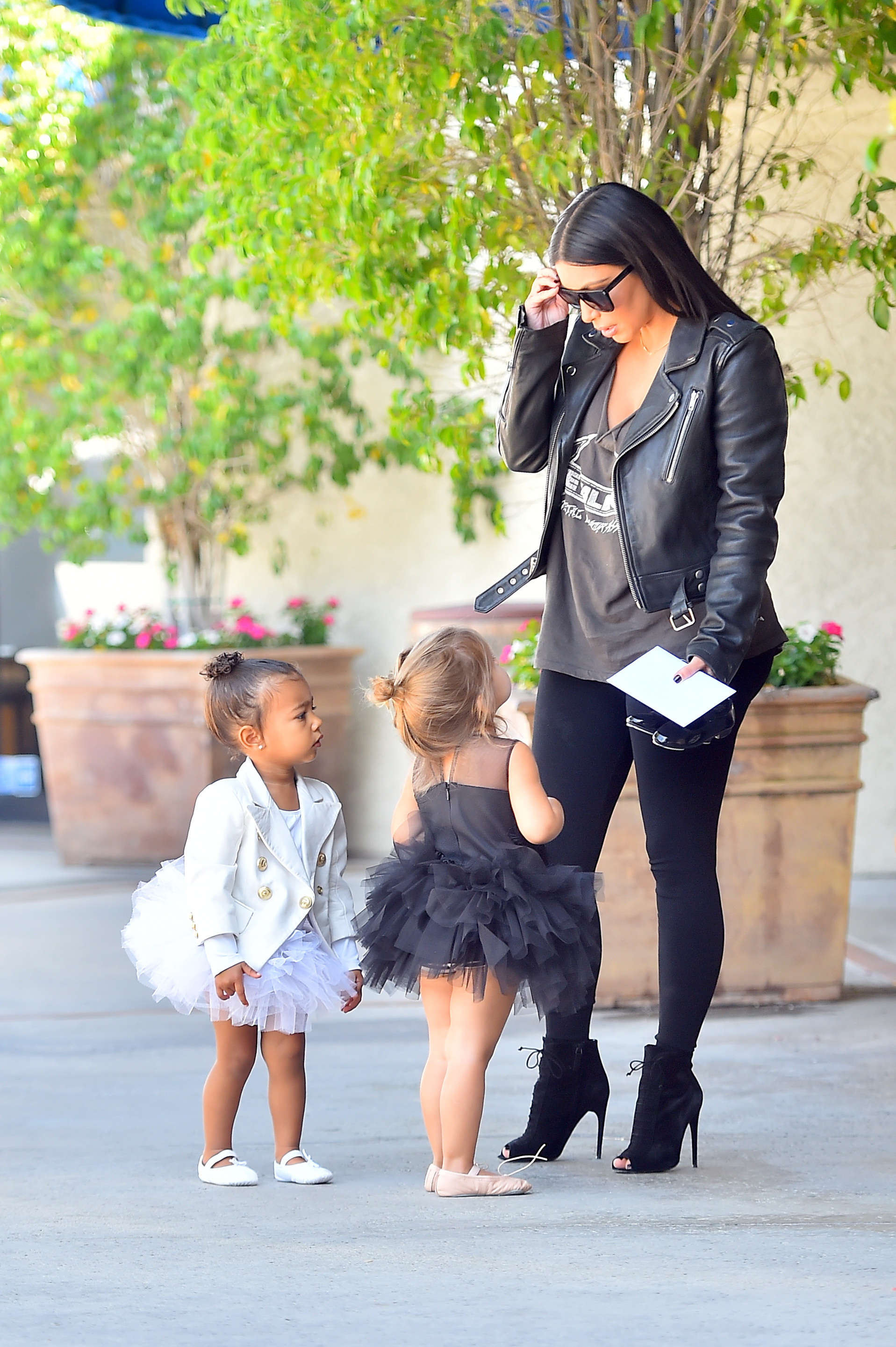 North west with kim kardashian