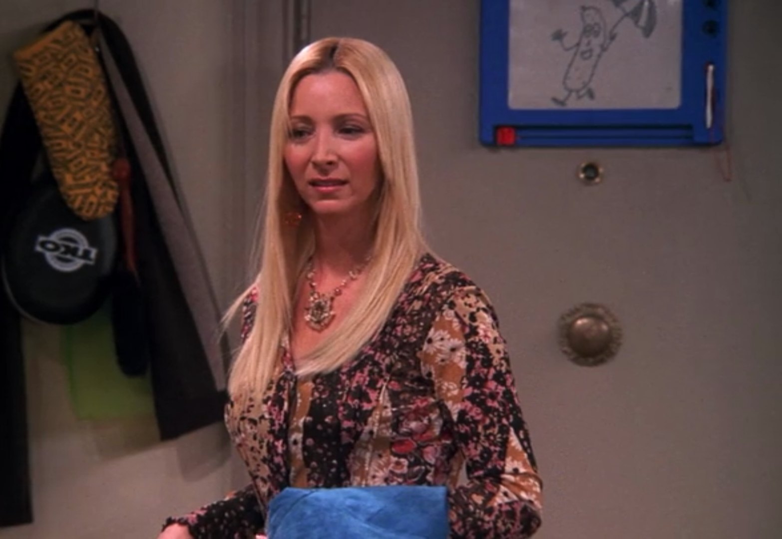 1015 the one where estelle dies banana with umbrella