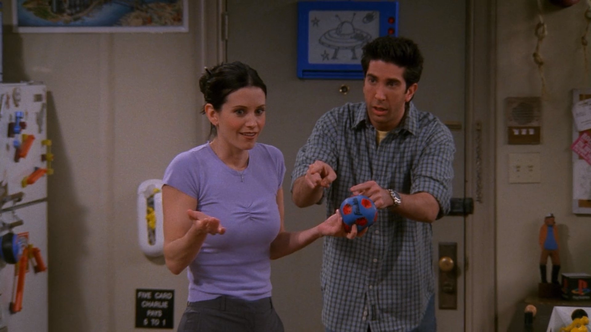 521 the one with the ball ross monica ufo