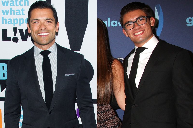 Mark consuelos lookalike son michael