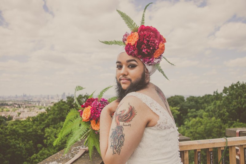 Bearded bride harnaam kaur 1