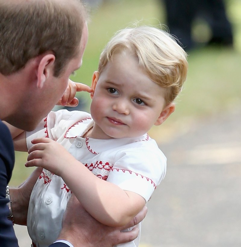 Prince george faces 2