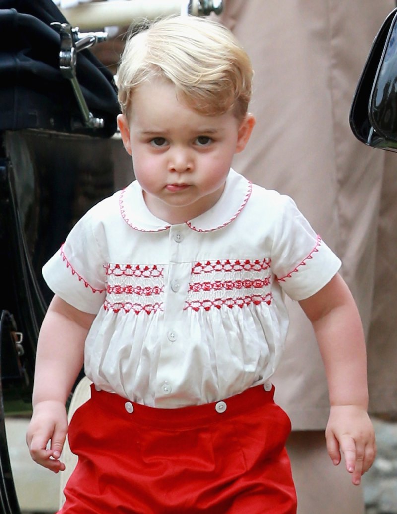 Prince george faces 3