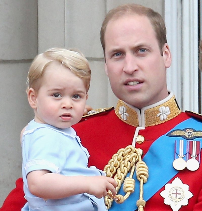 Prince george faces 6