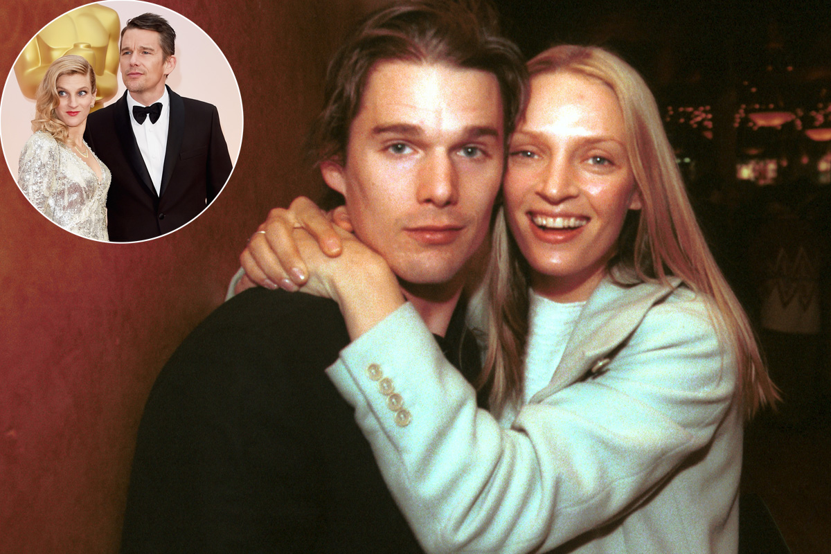 Ethan hawke uma thurman nanny affair
