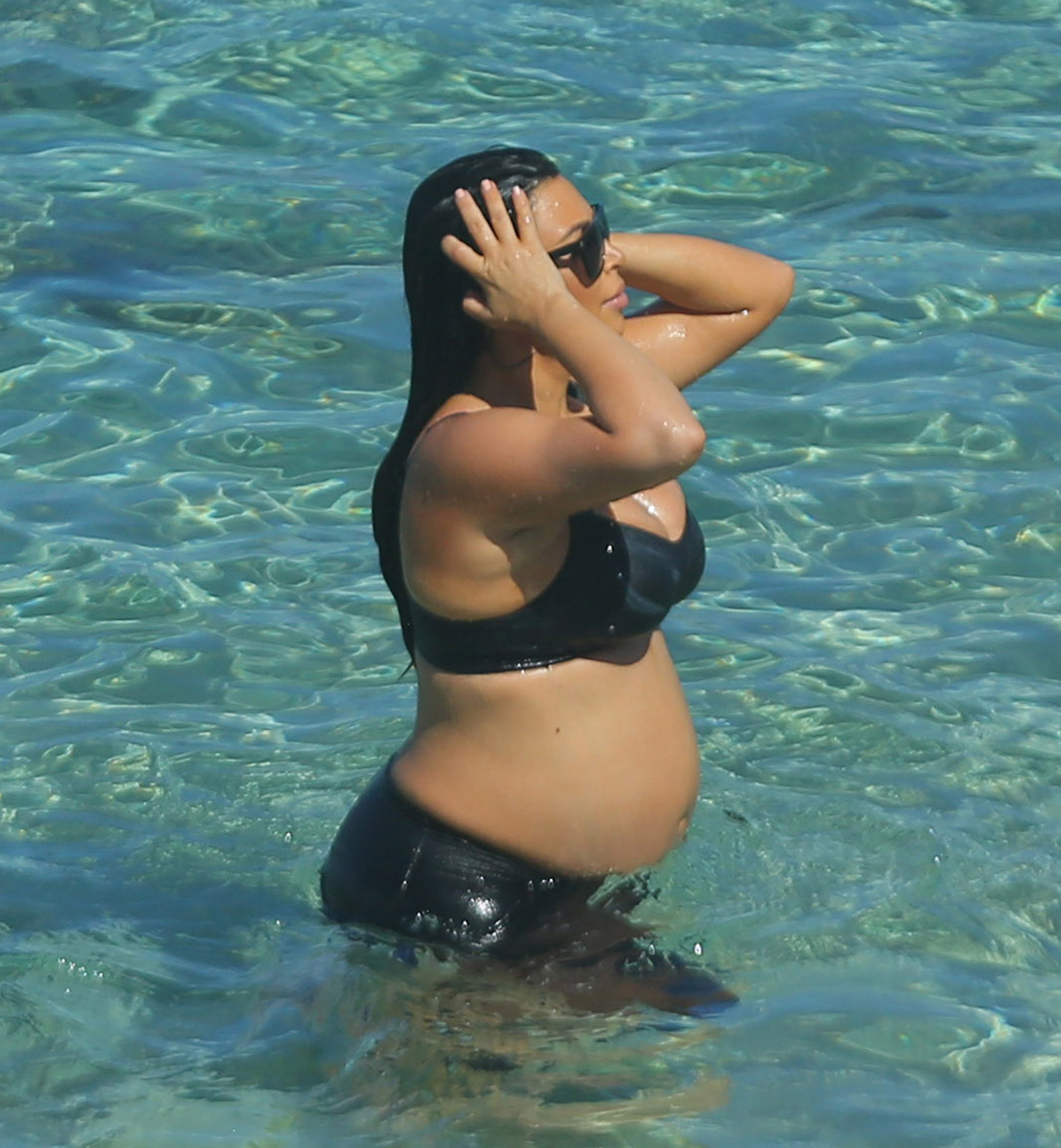 pregnant kim kardashian
