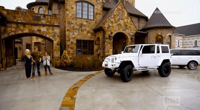 kim zolciak daughter's jeep kim zolciak daughter's jeep