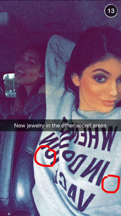 Kylie jenner snapchat 3