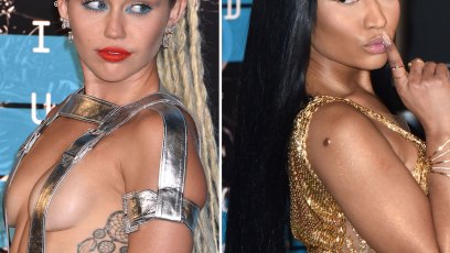 Miley cyrus nicki mnaj feud vmas