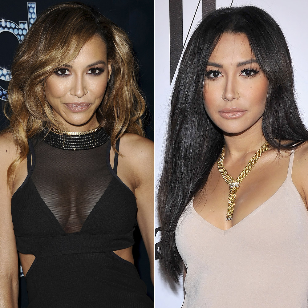 Naya rivera post breakup hair change