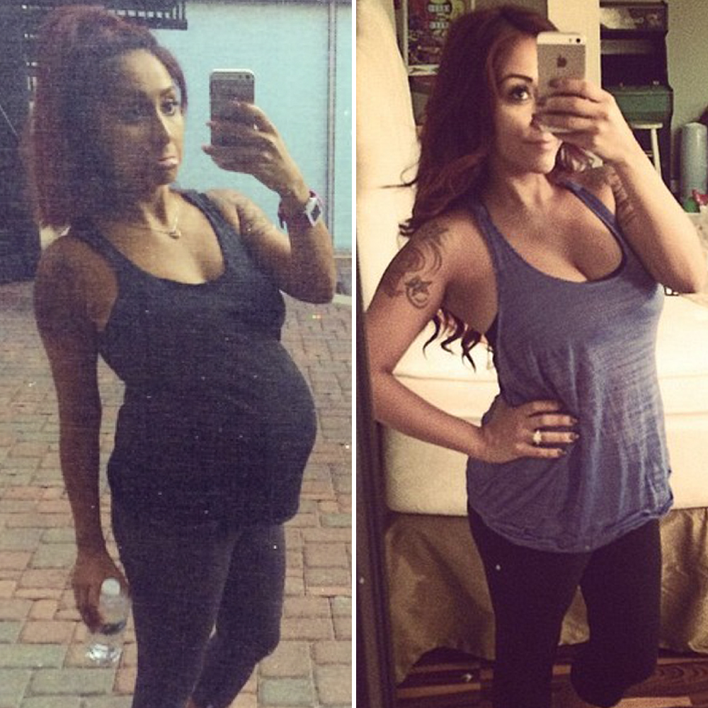 Snooki pregnant baby body