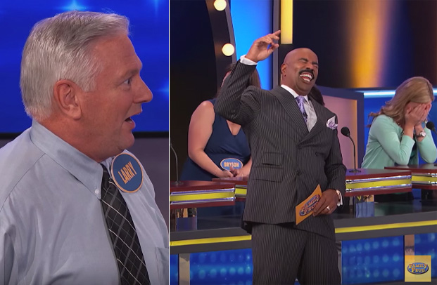Man's Answer on 'Family Feud' Embarrasses Family and Leaves Steve Harvey in  Stitches - Life & Style