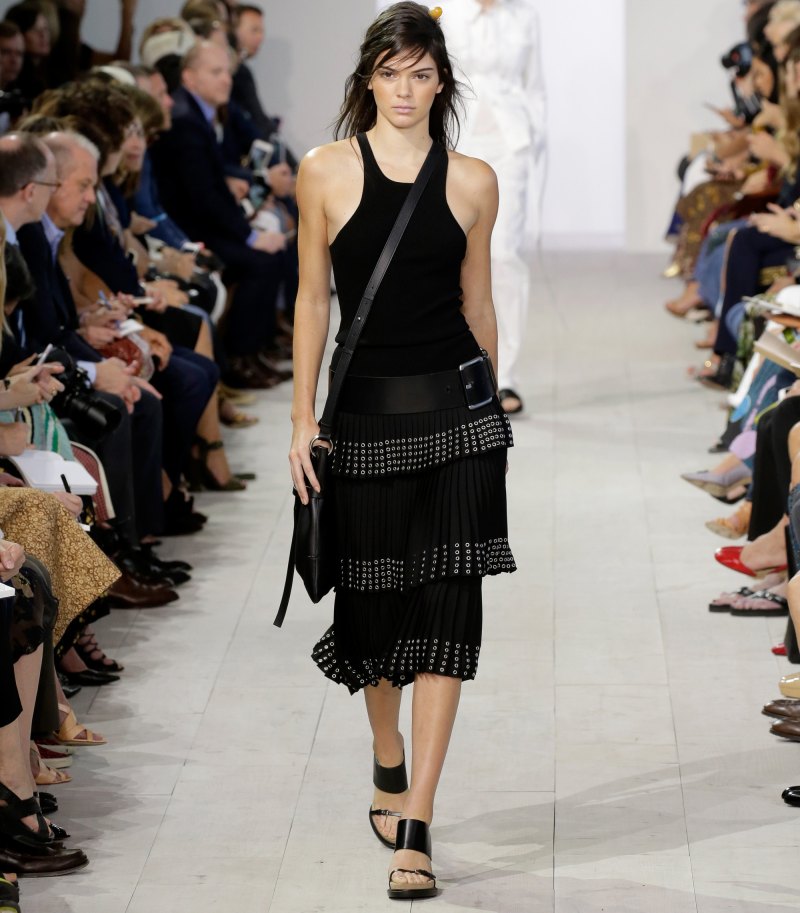 Kendall jenner michael kors fashion show