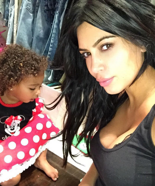 Kim kardashian north west