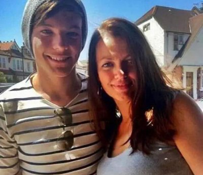 louis tomlinson and his mom louis tomlinson and his mom