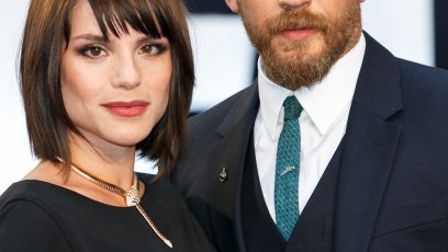 Tom hardy wife baby