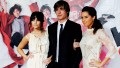 Ashley Tisdale, Zac Efron and Vanessa Hudgens on Red Carpet