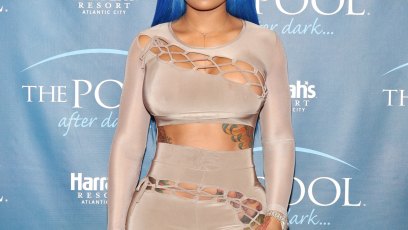 Blac chyna tell all blue hair