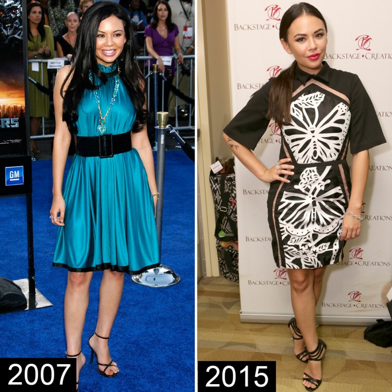 Janel parrish then and now