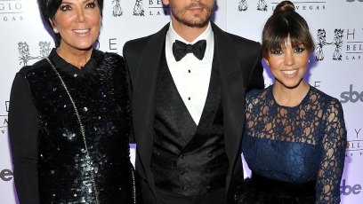 Kris jenner scott disick kourtney kardashian