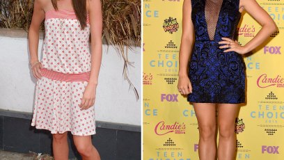 Lucy hale then and now