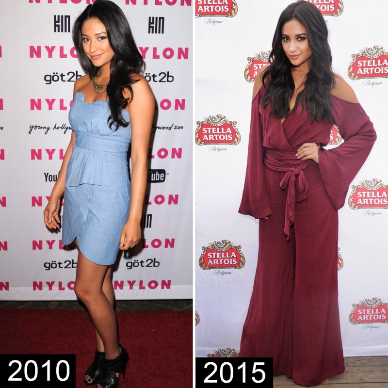 Shay mitchell then and now