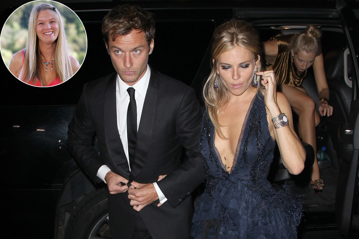 Jude law sienna miller nanny affair