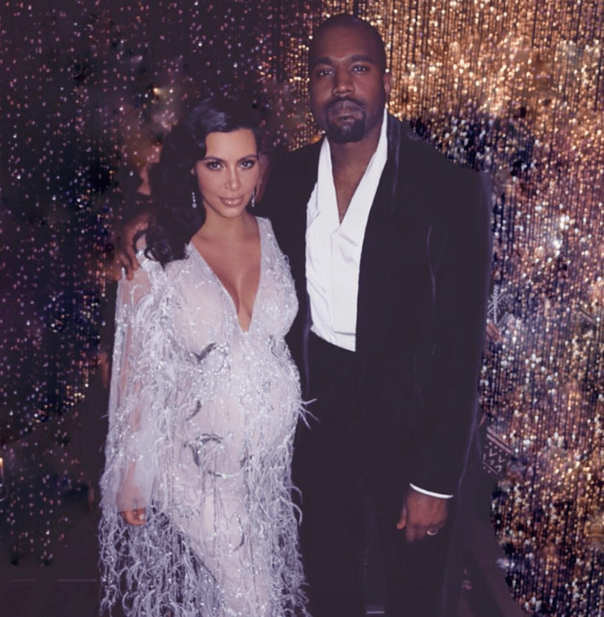 Kanye west kim kardashian baby name