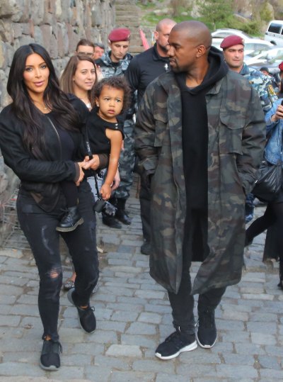 kim kardashian, kanye west and north west kim kardashian, kanye west and north west