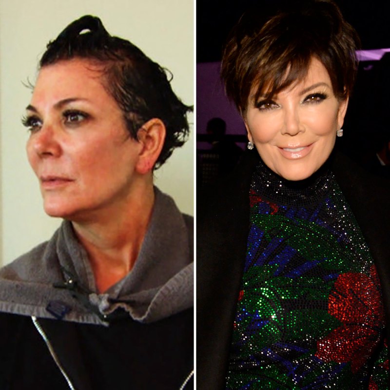 Kris jenner no makeup