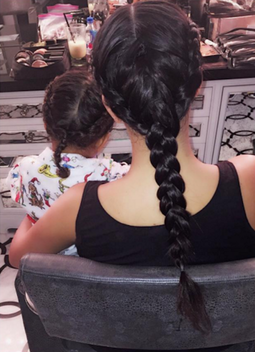 North west kim kardashian hair