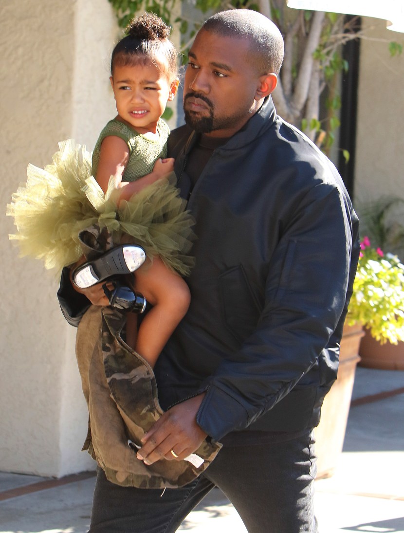 North West Wears an Army Green Tutu to Ballet Class - Life & Style