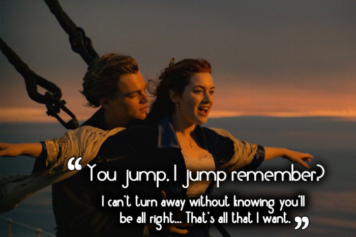8 of the Most Inspirational Quotes From 'Titanic' - Life & Style | Life & Style