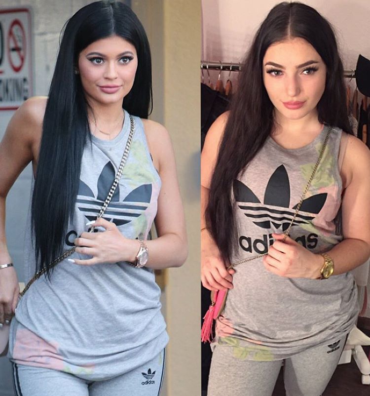 Justinsbabeonly kylie jenner lip kit challenge