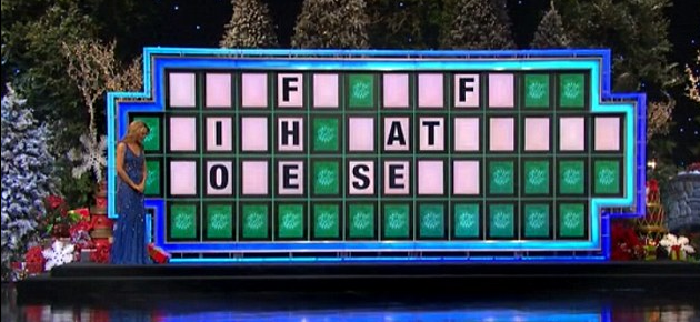 vanna white christmas present blooper vanna white christmas present blooper