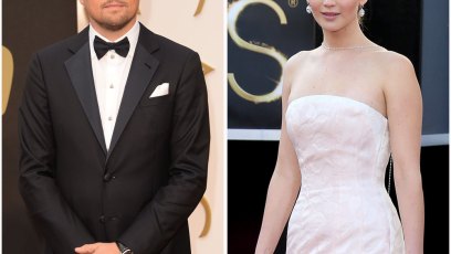 Leonardo dicaprio jennifer lawrence oscar nominations