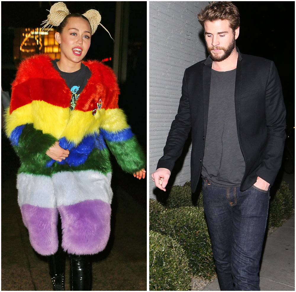 Miley cyrus liam hemsworth early jan