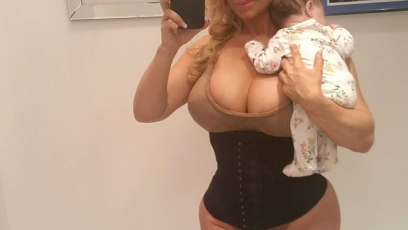 Coco austin waist training daughter chanel