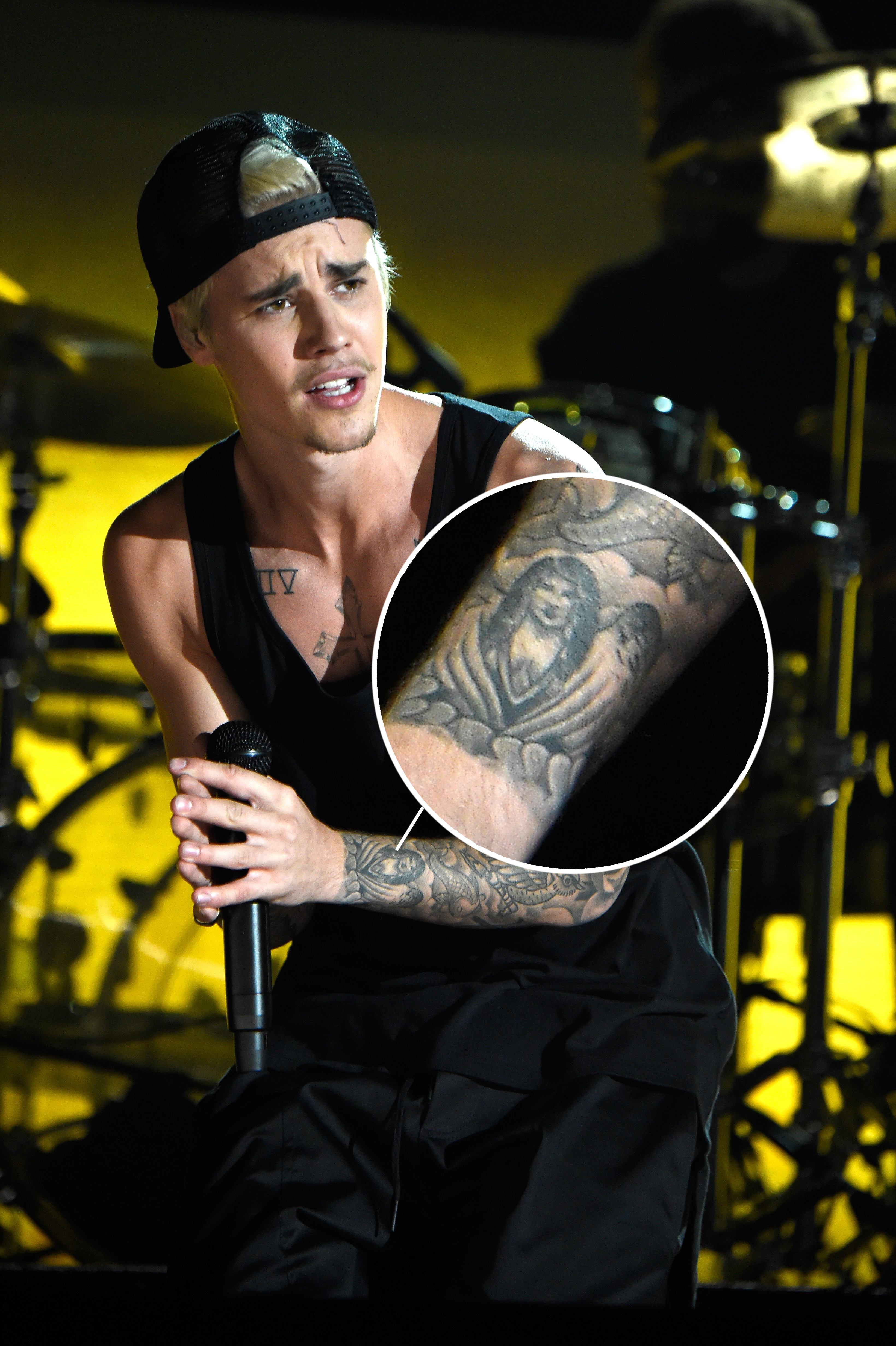 What is Justin Biebers tattoo of Selena Gomez  The US Sun