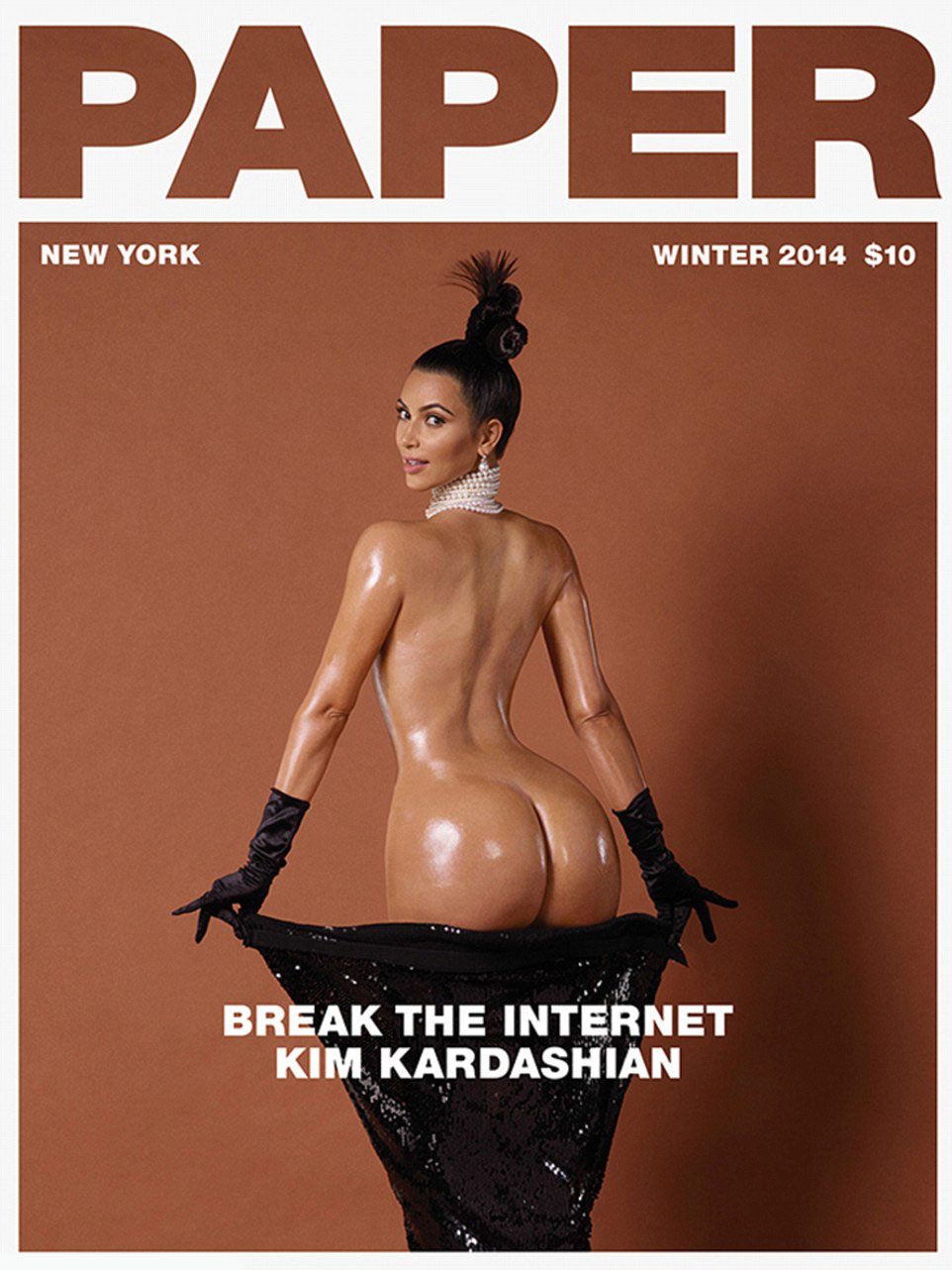Kim kardashian paper mag