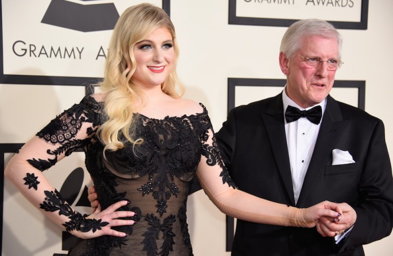 Meghan trainor dad grammys