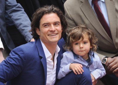 orlando bloom and son flynn getty 2014